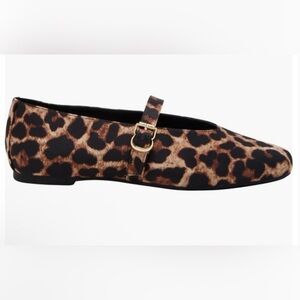 Katy Perry - Evie Mary Jane Flats - Animal Print - Women's Size 9.5M